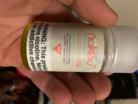 Hawaiian POG ICE By Naked Ice E Liquids Ml