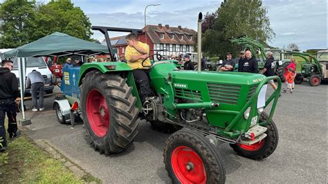 Deutz 6006 Mit F4l912 An Zapfwellenbremse Dyno Dynamometer YouTube