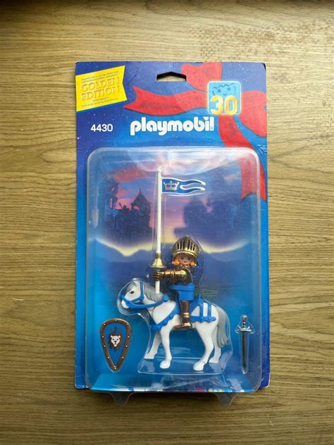 Playmobil Golden Knight Th Anniversary Carousell