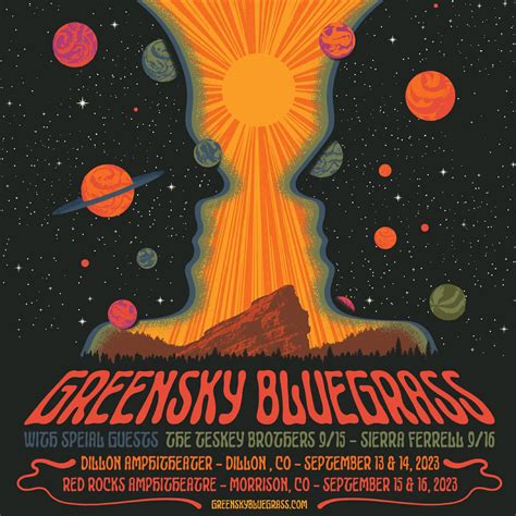 Greensky Bluegrass Announce 2023 Red Rocks And Dillon Amphitheater Shows