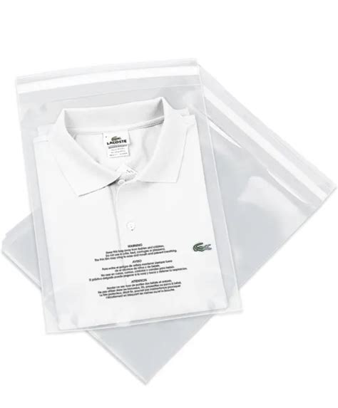 SPARTAN INDUSTRIAL 12 X 15 100 Count Self Seal Clear Poly Bags