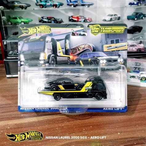 Hot Wheels Premium Team Transport Nissan Laurel 2000 SGX Aero Lift Shopee Malaysia