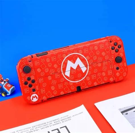 Carcasa Protectora Nintendo Switch Oled Mario Bros Cuotas Sin Inter S