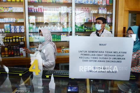 Dinas Kesehatan Dan Bpom Kota Bandung Gelar Sidak Obat Sirup