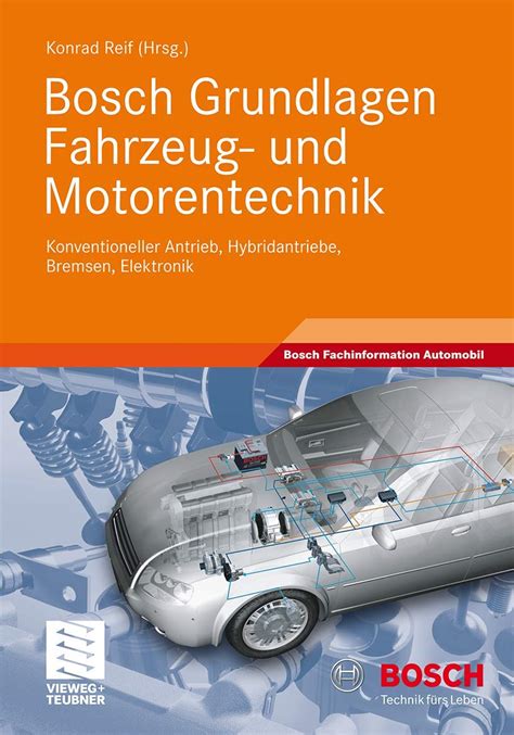 Buy Bosch Grundlagen Fahrzeug Und Motorentechnik Konventioneller