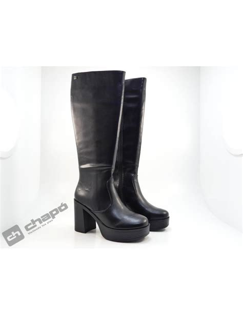 Botas Negro Mustang Chap