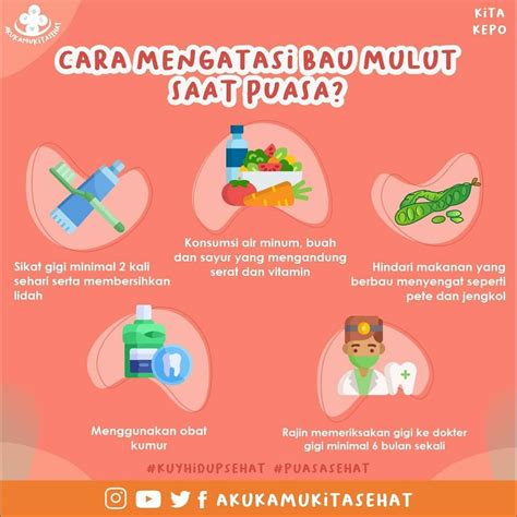 Cara Mengurangi Bau Mulut Saat Puasa