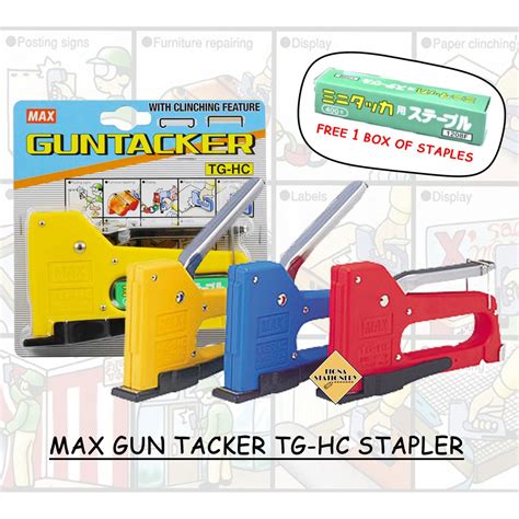 Max Gun Tacker Tg Hc Stapler Shopee Malaysia