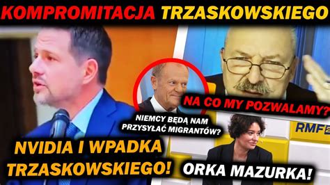 KOMPROMITACJA TRZASKOWSKIEGO MAREK JAKUBIAK NIE WYTRZYMAŁ MOCNO O