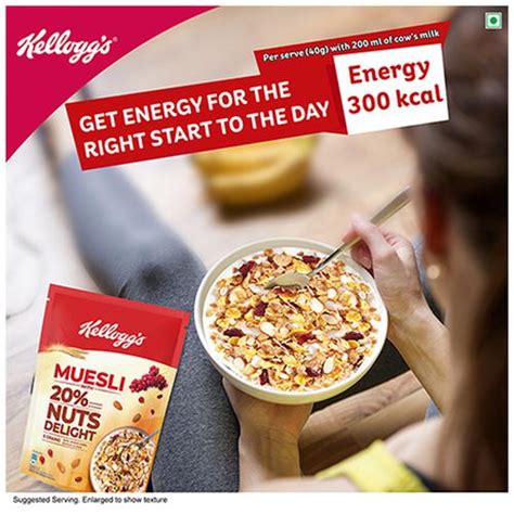 Buy Kelloggs Muesli With Nuts Delight Online At Best Price Of Rs