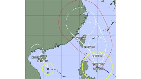 雙颱共舞！第4號颱風「巴比侖」生成 最新路徑出爐 天氣 太報 Taisounds