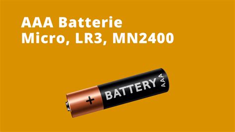 Aaa Batterien Micro Lr Mn Alkaline G Nstig Kaufen