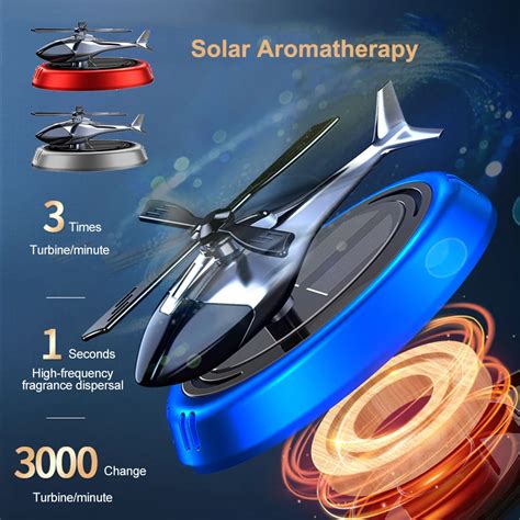 Ambientador Solar Para Coche Dispositivo De Aromaterapia Luz Solar