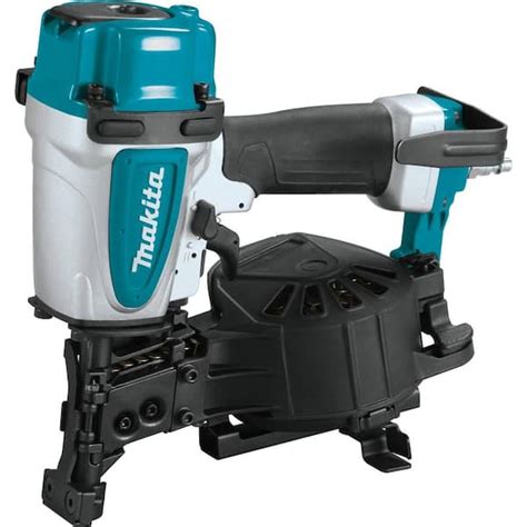 Makita Pneumatic 1 3 4 In 15 Degree Coil Corded Roofing Nailer AN454