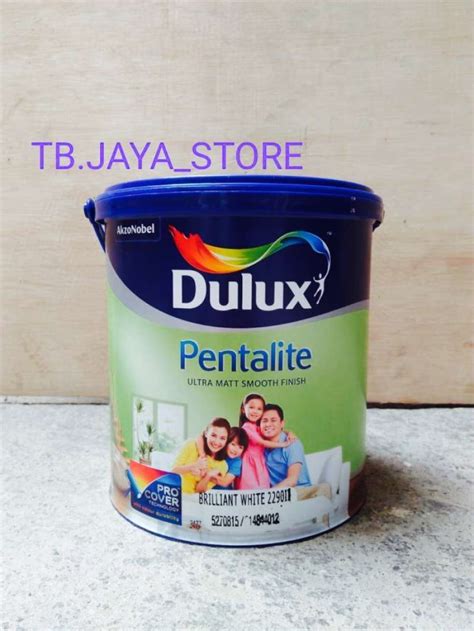 Promo CAT DULUX PENTALITE BW CAT TEMBOK INTERIOR BRILLIANT WHITE 2290