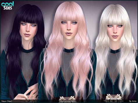 Super Long Hair Sims 4