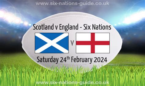 Scotland 30 21 England Six Nations 24 Feb 2024