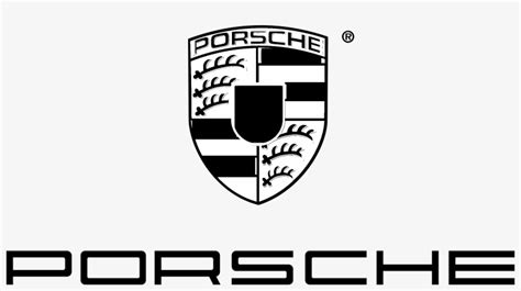 Porsche Logo Black And White - Porsche Logo Vector PNG Image ...