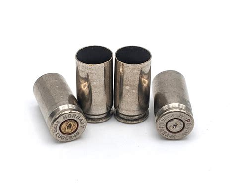 9mm Pistol Brass Nickel Finish 1 000pcs Capital Cartridge