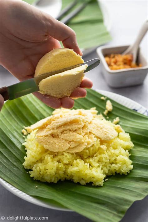 X I X O Vietnamese Sticky Rice With Hand Cut Mung Bean Delightful Plate