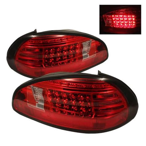 Spyder Auto Pontiac Grand Prix Led Tail Lights Red Clear