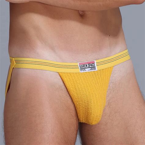 High Quality Jockstrap Cotton Underwear Sexy Jockstrap Men S Briefs G String Slip Homme Gay