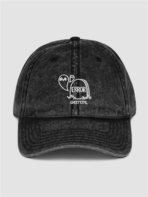 Ghosty Gravestone Embroidered Vintage Dad Hat Ghosty