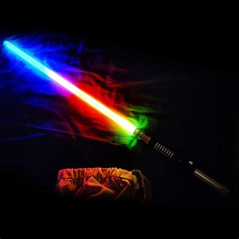 Световой, лазерный Меч Neopixel со звуком и выбором цвета RGB по типу ...