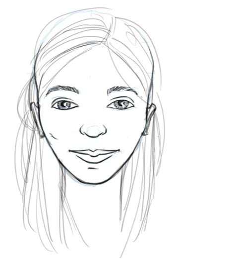 How To Draw A Face Easy Steps Flash Sales