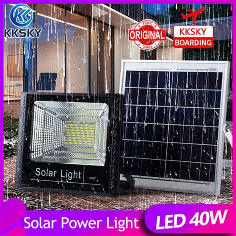 KKSKY Solar Led Lights 40W 60W 100W 200W 300W 500W Outdoor Flood Light