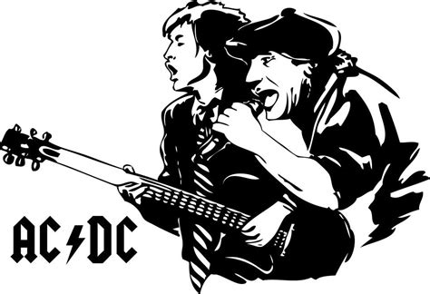 Home & Garden Decals, Stickers & Vinyl Art Home Décor Autocollant AC/DC ...