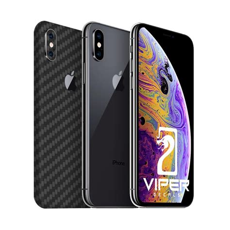 Skin Adesiva P IPhone Xs Fibra De Carbono Preta Submarino