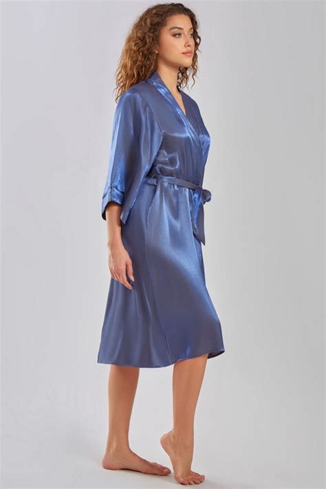 Blue Shifting Secrets Robe - Spicy Lingerie