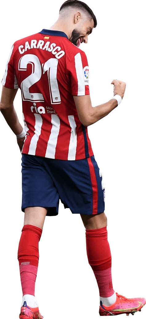 Yannick Ferreira Carrasco Atl Tico Madrid Football Render Footyrenders