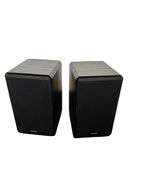 ROXEL RBS 300 Bookshelf Speaker Black Roxel