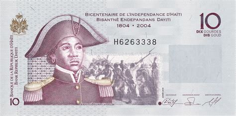 10 Gourdes Haïti 1804 Présent Numista