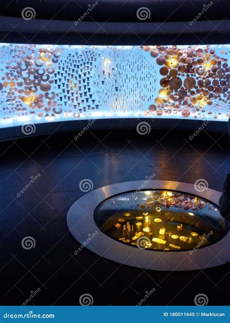 Gold Artifacts on Display in the Museo Del Oro Gold Museum, Bogota