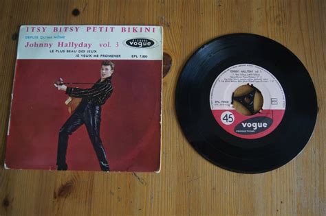 JOHNNY HALLYDAY Itsy Bitsy Petit Bikini Ep 1960 Variante EUR 10 00 PicClick FR