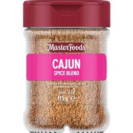 Masterfoods Cajun Spice Blend Hot Seasoning 115g Woolworths