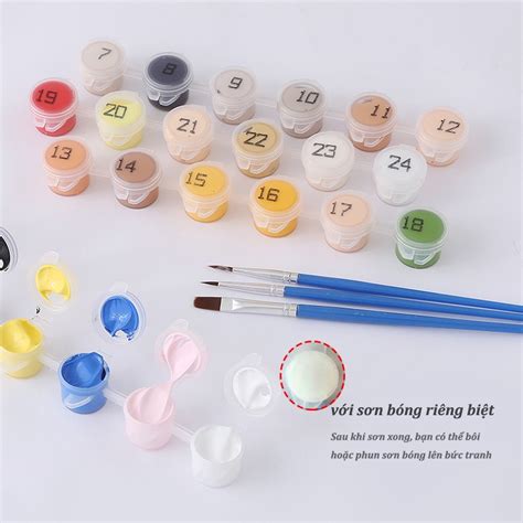 Mua Tranh Tô Màu Theo Số Tranh Sơn Dầu Số Hóa Con người Phong Cảnh Nhiều Mẫu Hot Trend giá rẻ