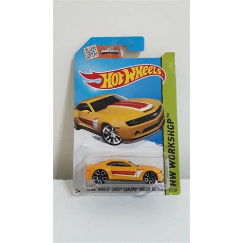 รถเหลก Hotwheels HOT WHEELS CHEVY CAMARO SPECIAL EDITION สเหลอง ib Shopee Thailand