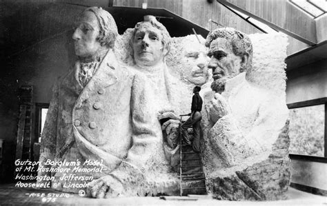 Präsidenten am Mount Rushmore Zeitpunkte