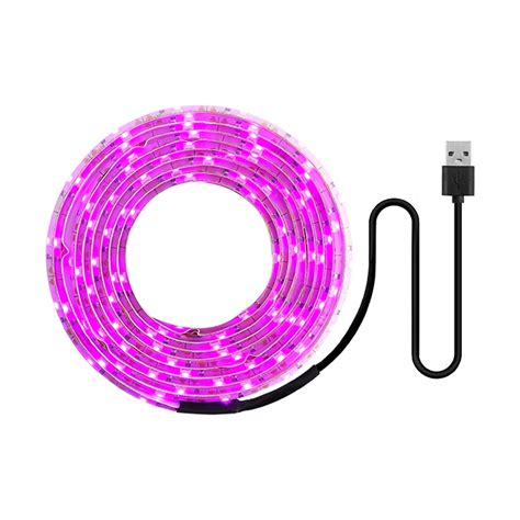 LED Grow Light Full Spectrum USB Grow Light Strip 3 Meters