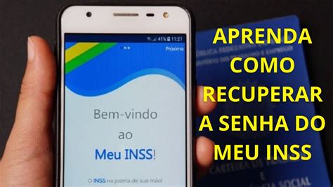 COMO RECUPERAR A SENHA DO MEU INSS VÍDEO ATUALIZADO YouTube