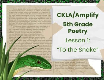 Amplify Ckla Th Grade Teaching Resources Tpt