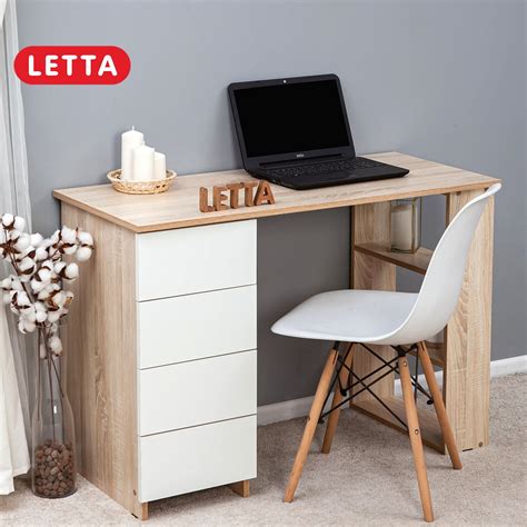 Письменный стол LETTA Стол Ультра 4 ящика L\, 105.6х45х75 см - купить ...