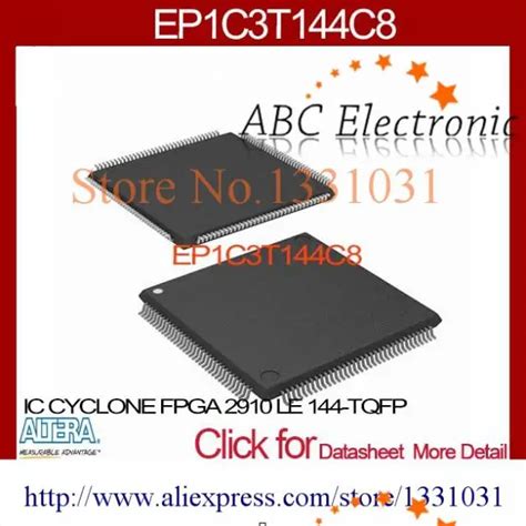 Ep C T C Ic Cyclone Fpga Le Tqfp Ep C T C Ep C T