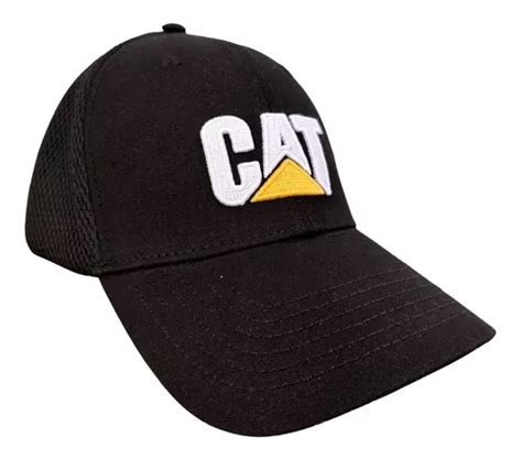 Gorra Cat Original Trucker Cachucha Caterpillar Negra Snapba Envío gratis