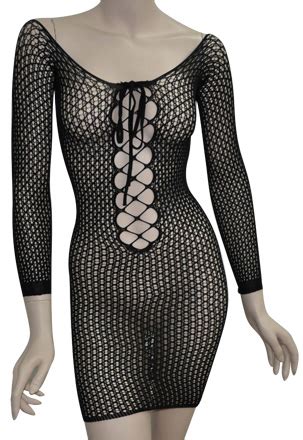 Fishnet Mini Dresses Yi Hsien Fishnet Lingerie Dress Supplier And Manufacturer