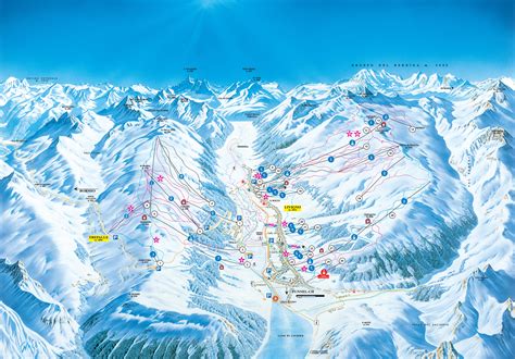 Full Size Piste Map For Livigno